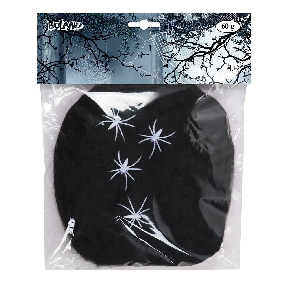 Halloween Spinnenweb Met Spinnen 5 delig