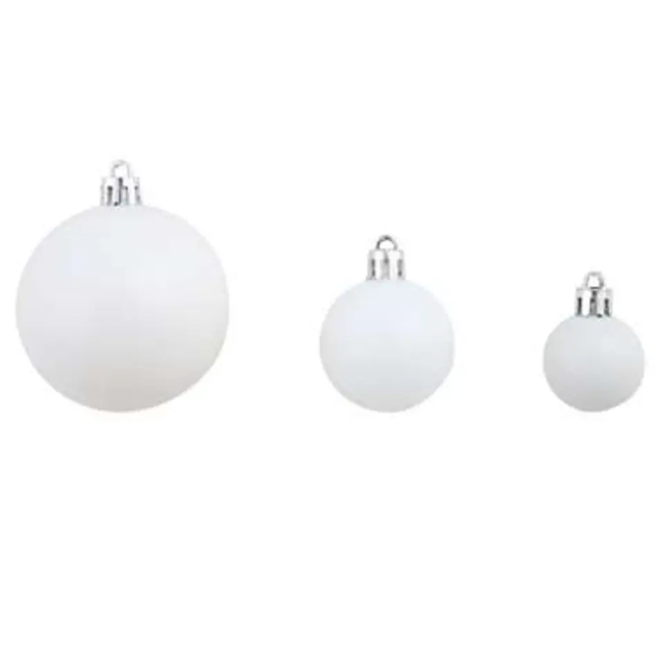 vidaXL - Kerstbal - Multikleur - Kunststof - 100 stuks