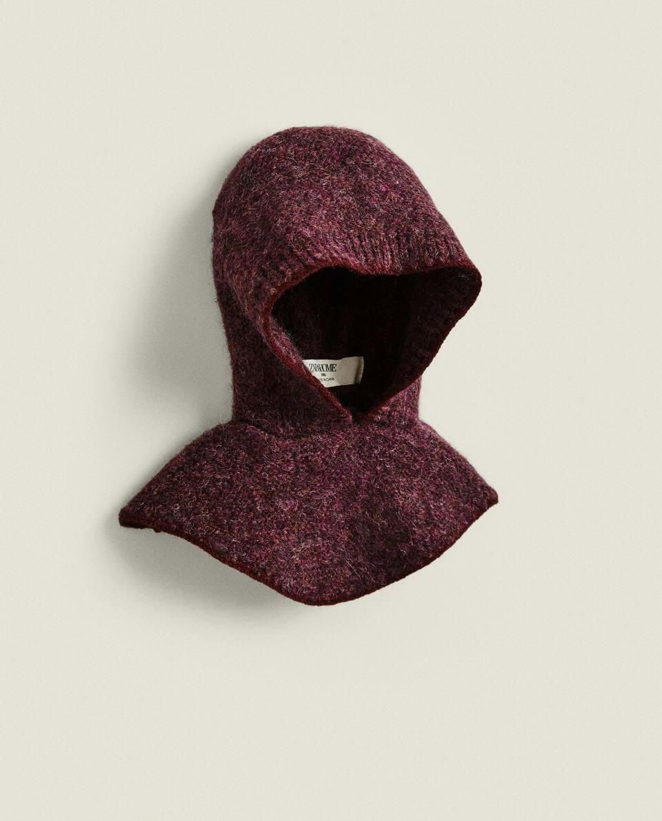 Balaclava de bebê de alpaca