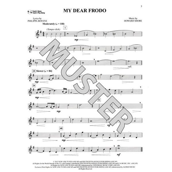 Alfred Music Publishing Instrum.Play Along: Hobbit Cl.