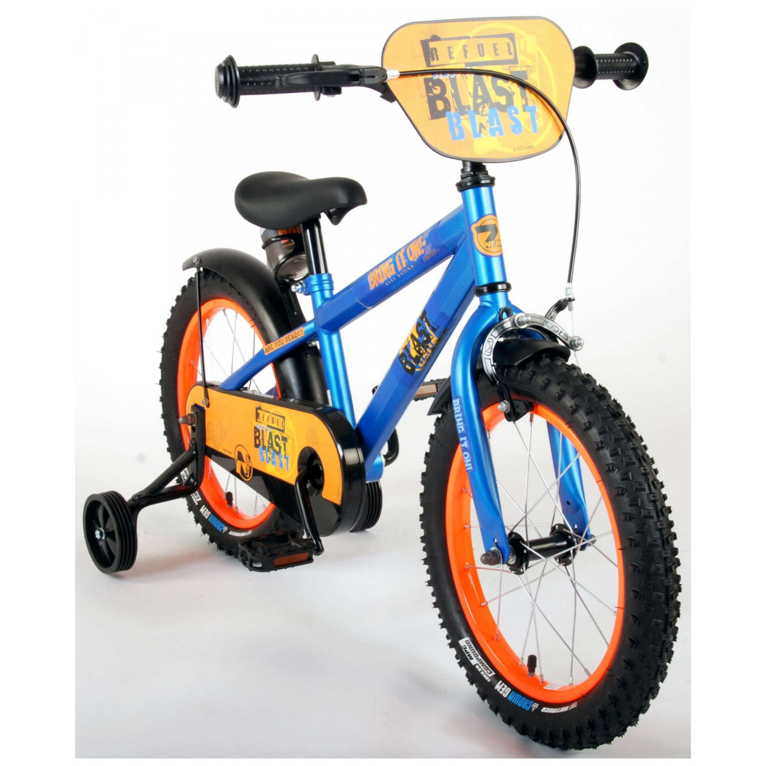 NERF Fiets - 16 inch - Satin Blue
