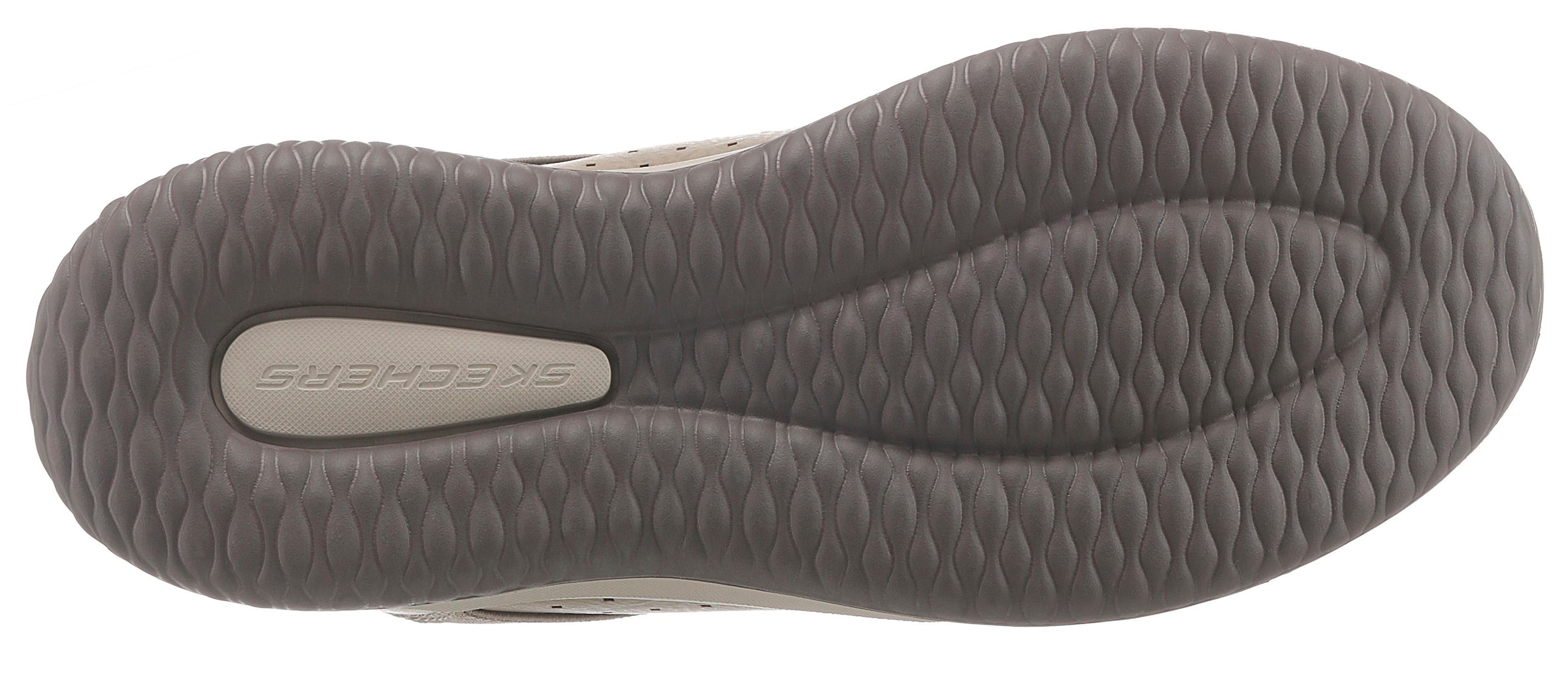 Skechers Slip-On Sneaker »Delson-Camben«  Slipper, Freizeitschuh mit praktischem Gummizug