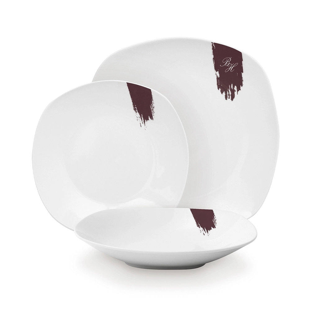 Berlinger Haus 18-teiliges Porzellan Teller-Set Leonardo Collection