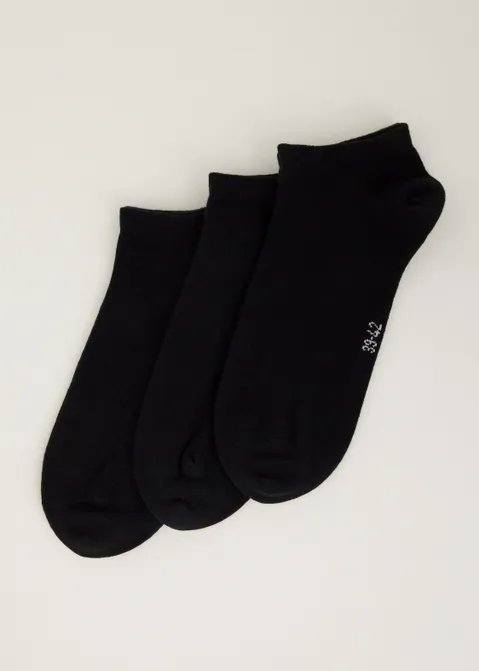 Sneaker sock zwart (ZWART)