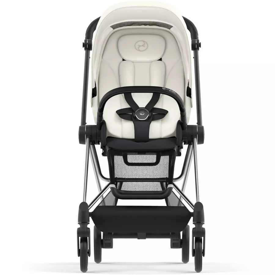 cybex PLATINUM Kombikinderwagen New Mios Chrome Black Off White