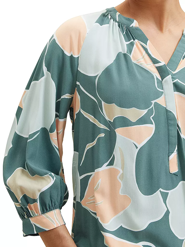 TOM TAILOR Bluse dunkelgrün