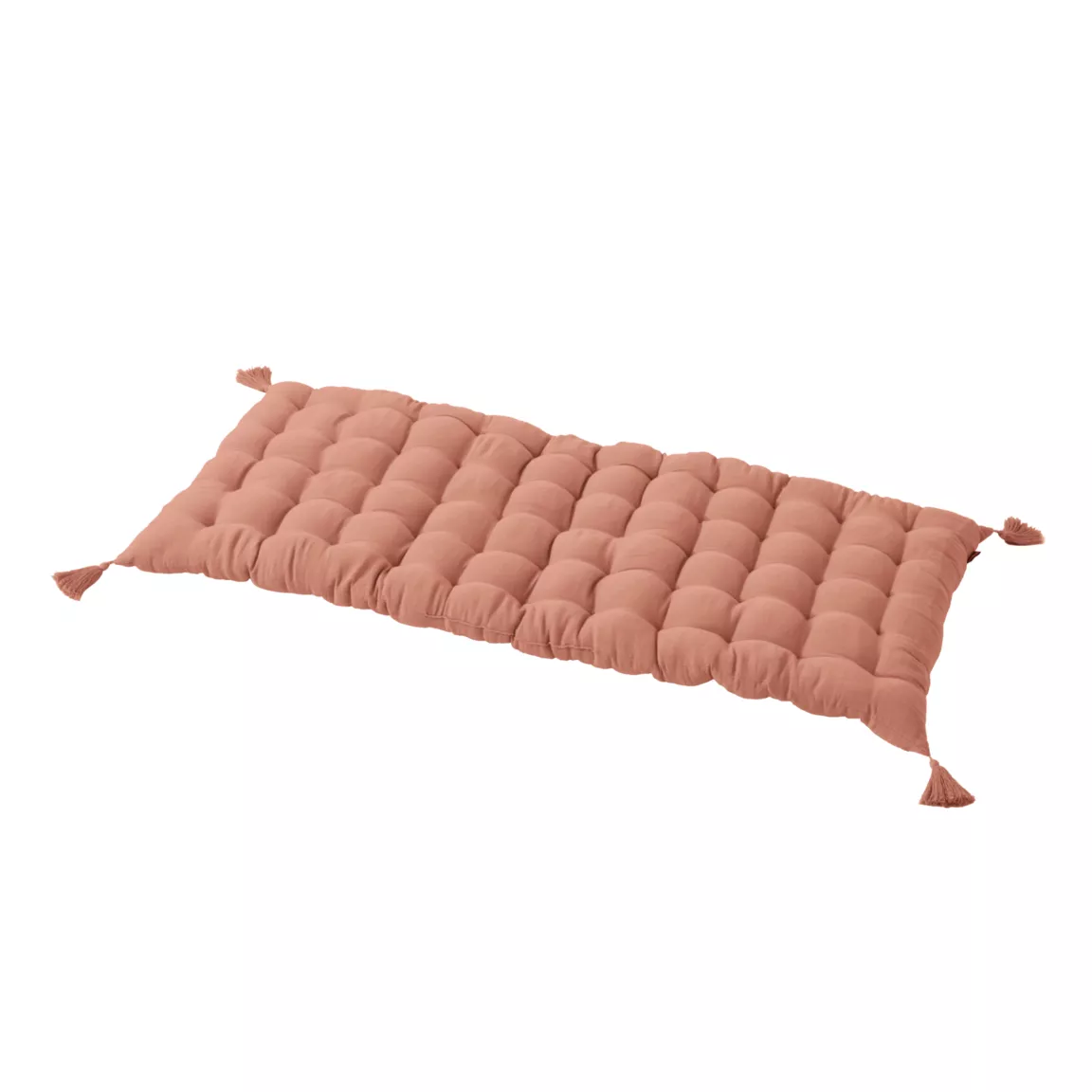 Matelas de sol gaze de coton (60 x 120 cm) Gaïa Rose pêche