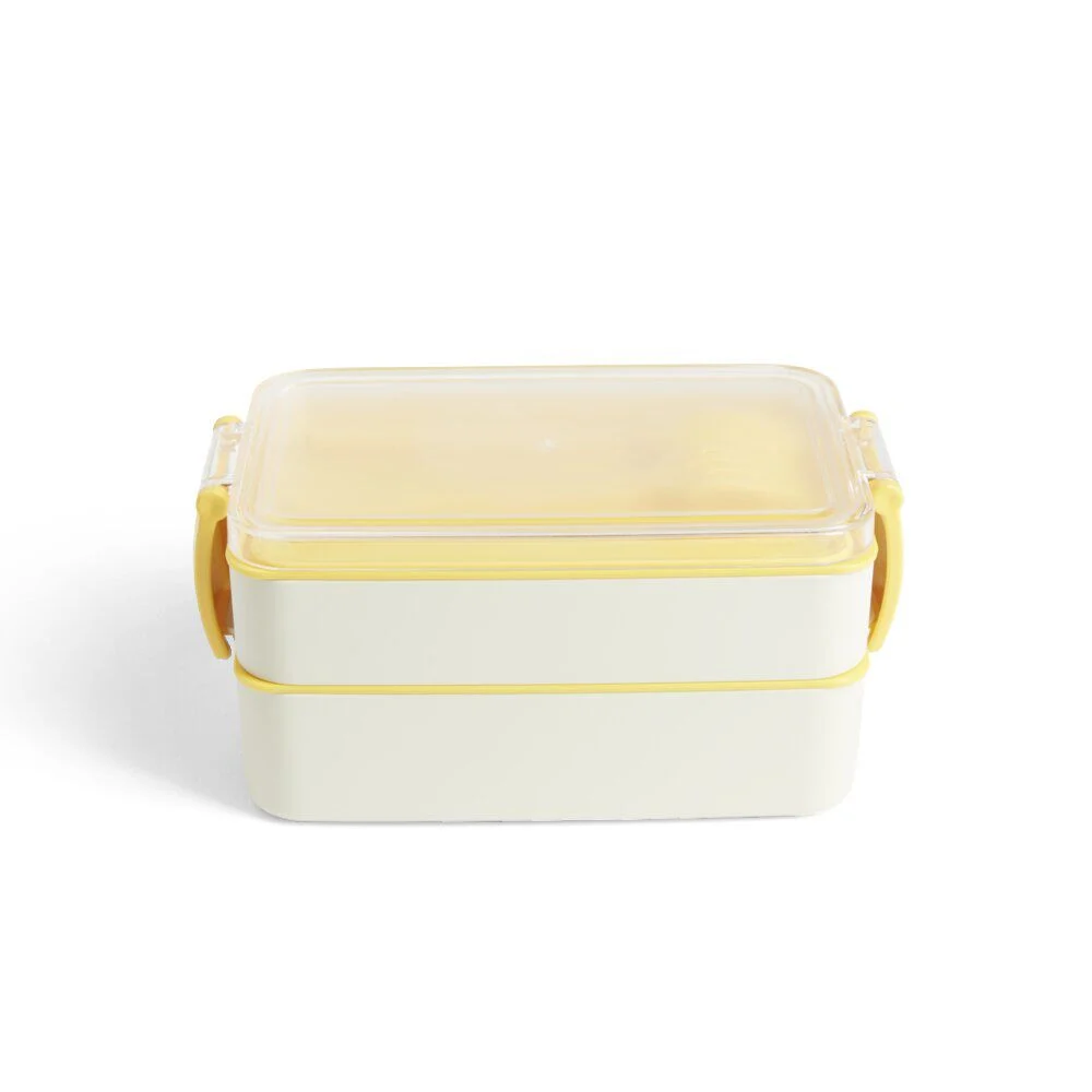 Lunch box 2 compartiments 400ml et 500ml avec couverts