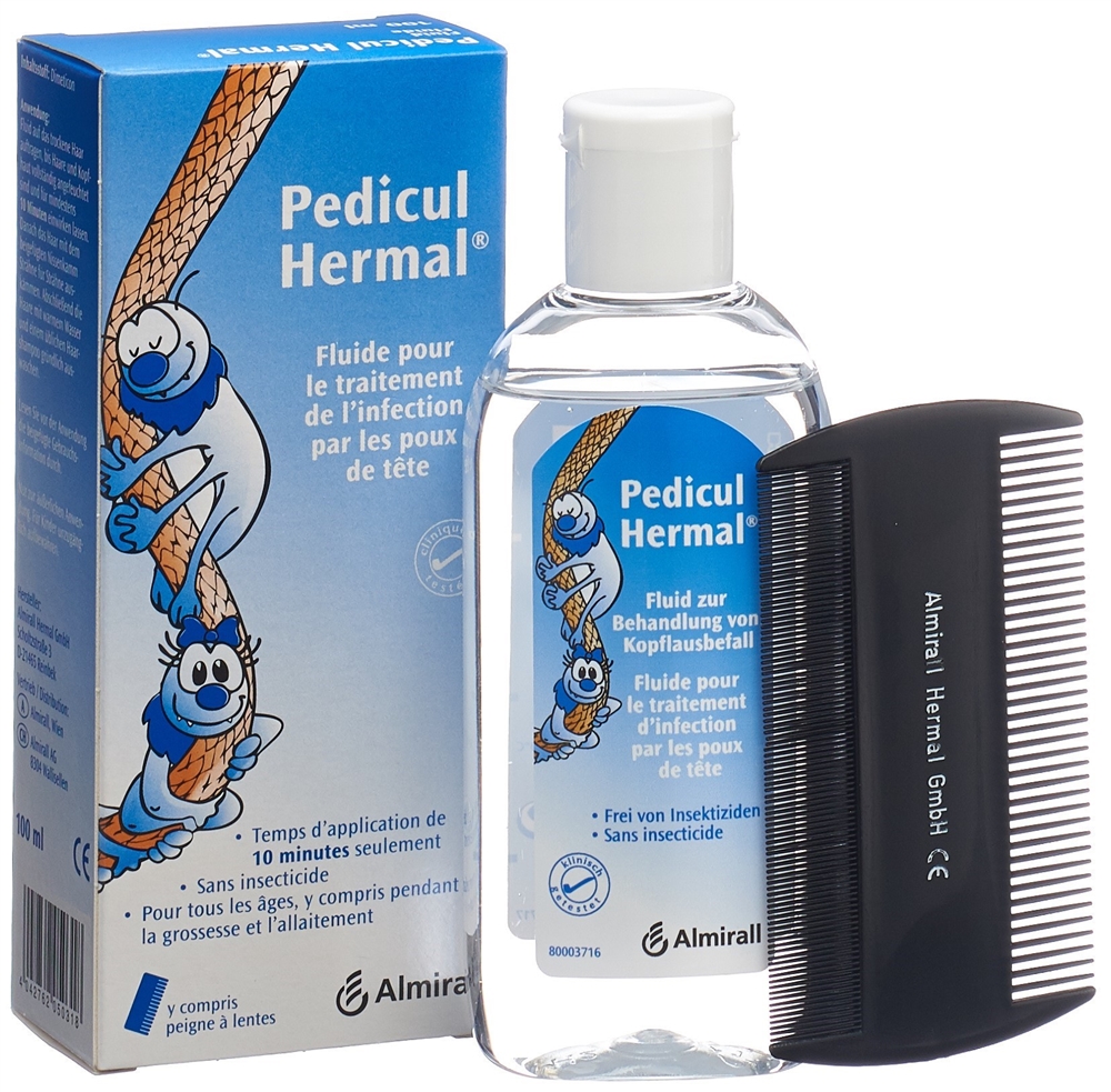 Pedicul Hermal Fluid liq Fl 100 ml