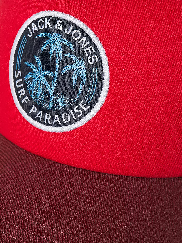 JACK & JONES Jungen Kappe JACBYRON  rot