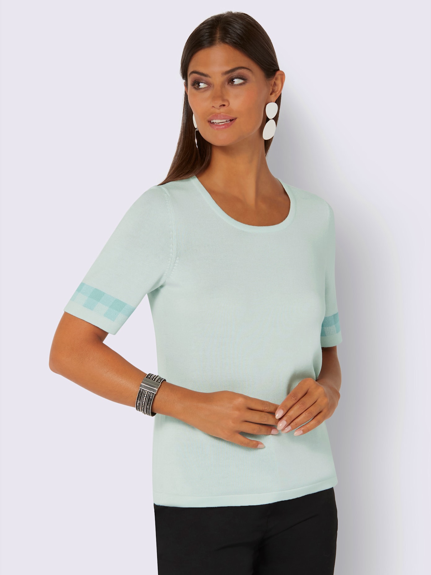 Pull jersey fin