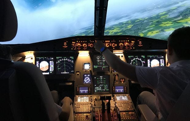 Flugsimulator in Leipzig - Airbus A320 selber fliegen