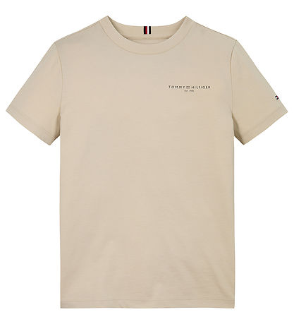 Tommy Hilfiger T-Shirt - Mini Corp-Logo - Classic+ Beige