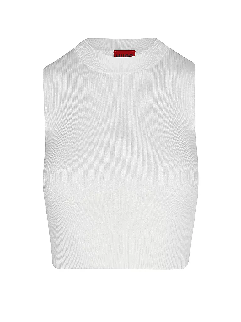 HUGO Top SEPINN weiss