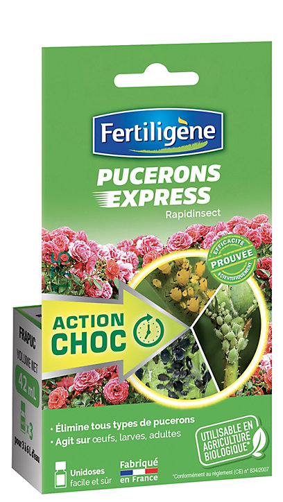 Rapid'insectes pucerons FERTILIGENE 3 x 14ml