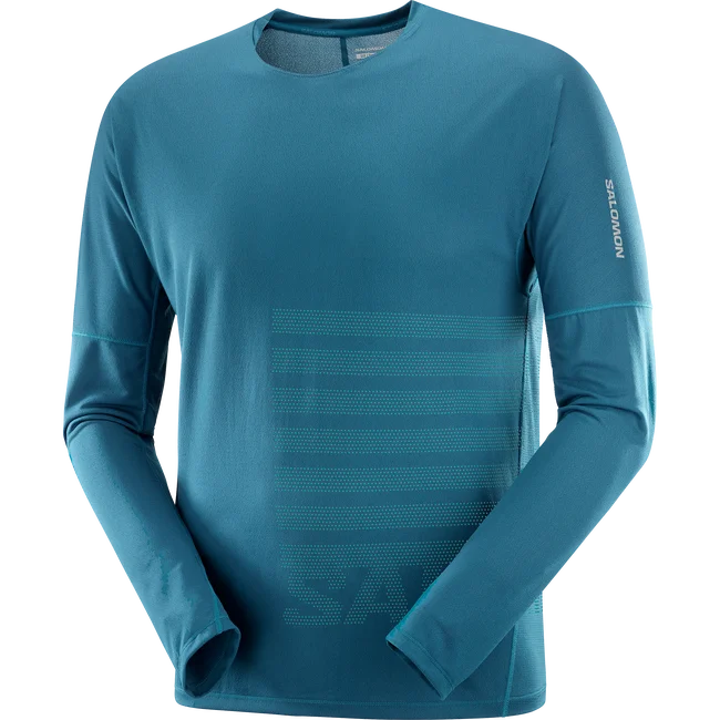SENSE AERO GRAPHIC  Langarmshirt Herren DEEPDIVE/TahitianTide