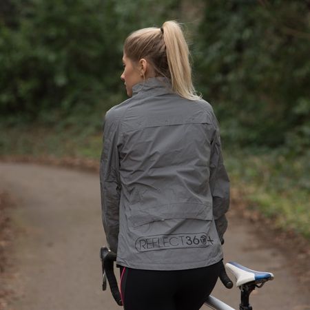REFLECT 360  Damen-Regenjacke  silber  S