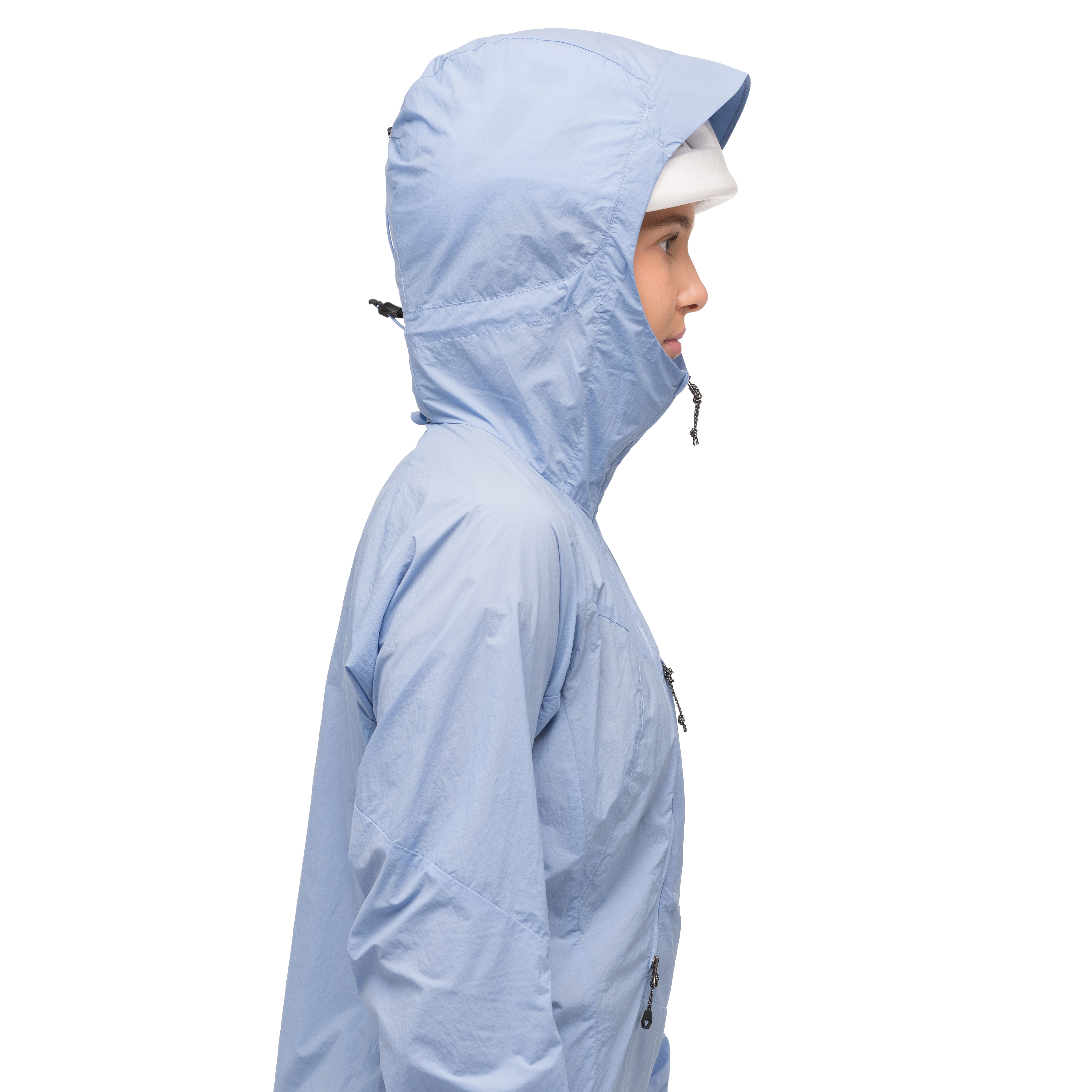 Tind Windbreaker Anorak Women Blueberry Milk
