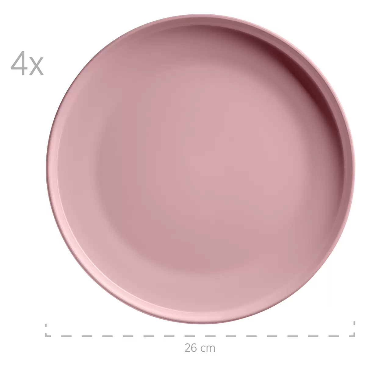 Kombiservice 16tlg. ALENIA Rosa