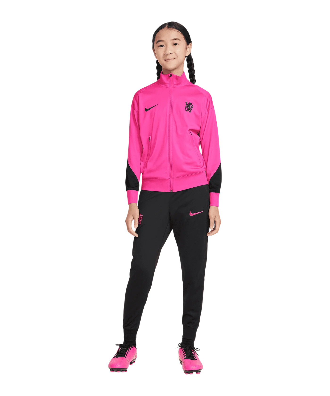 Nike FC Chelsea Strike Trainingsanzug 3rd Kids Pink F659