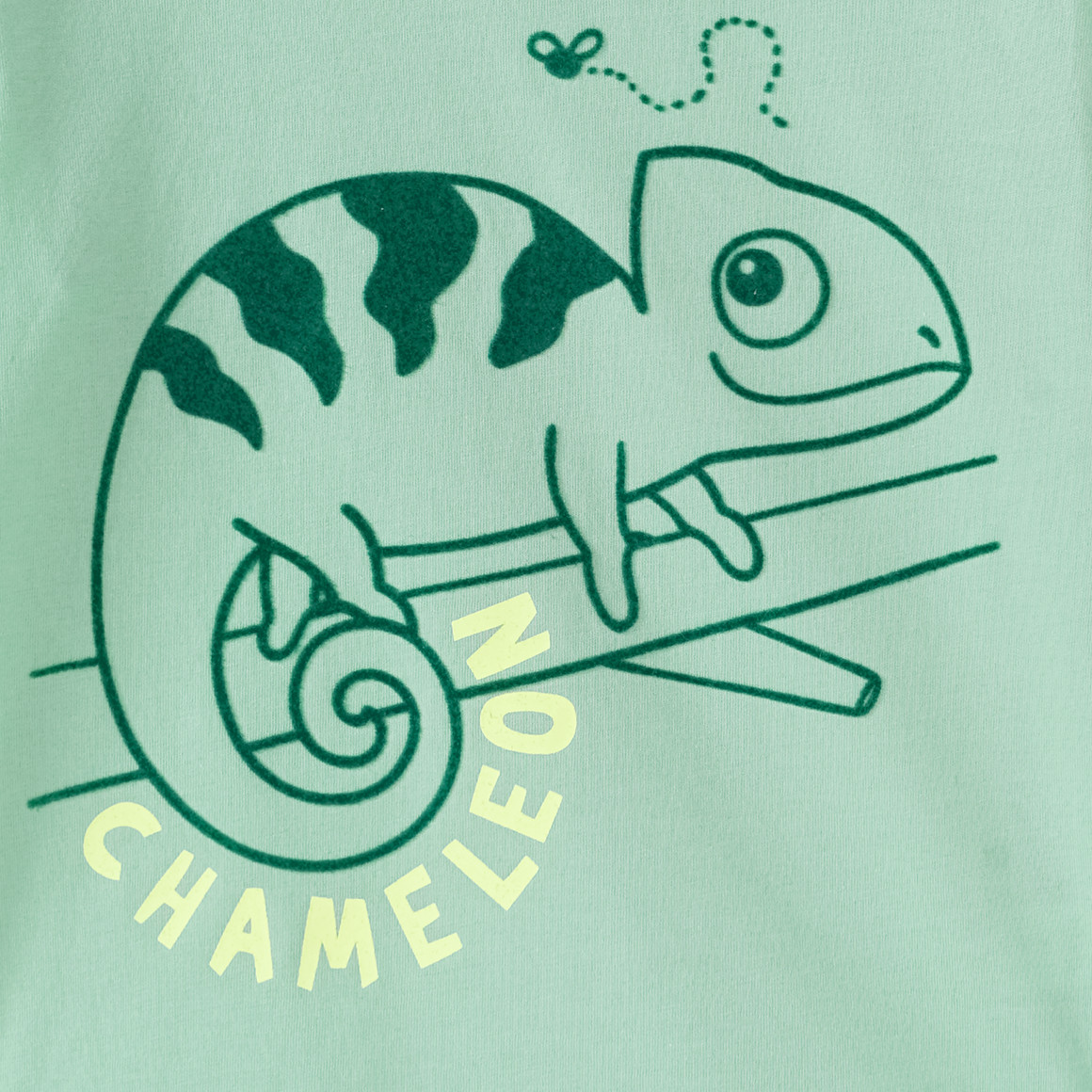 Topolino Jungen T-Shirt mit Chamäleon-Motiv hellgrün