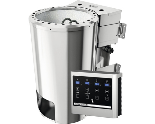 Karibu 3,6 kW saunakachel met Easy 17152 externe bediening