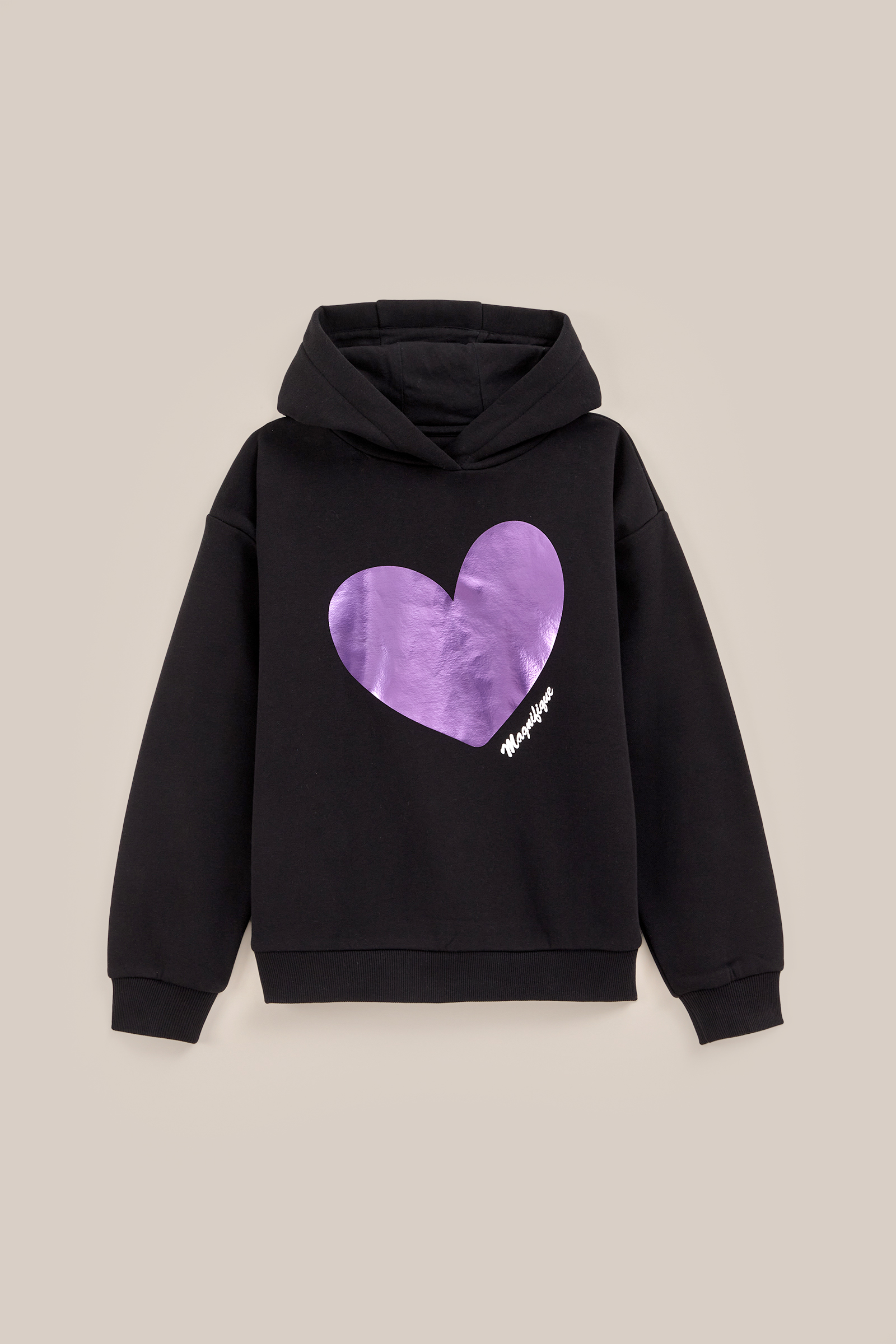 Meisjes hoodie met embroideries WE Fashion Zwart