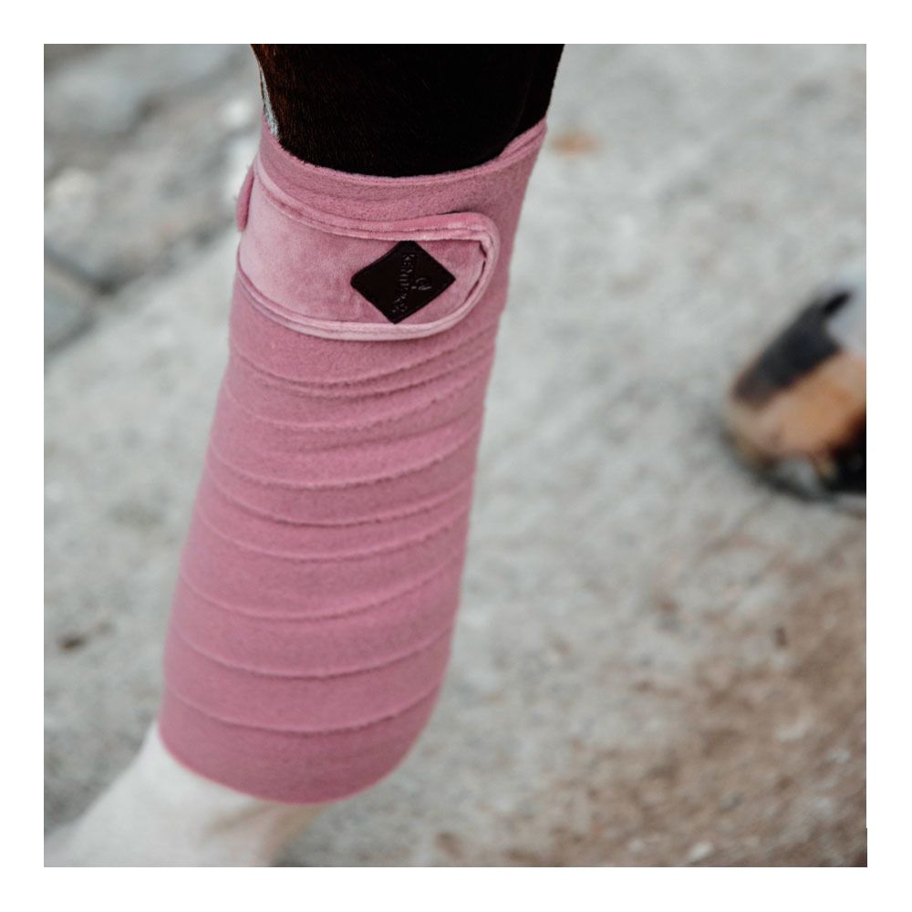 Kentucky VELVET - Bandes de polo x4 old rose
