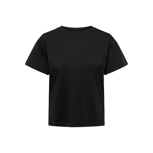 JDY Pisa Kortærmet T-shirt, Black, L