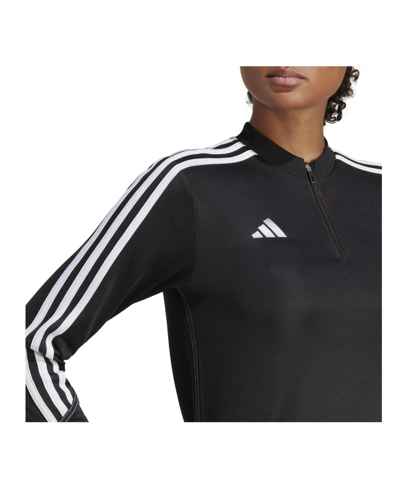 adidas Tiro 23 Track Top Damen Schwarz Weiss