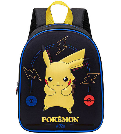 Pokémon Kindergartentasche - Schwarz m. Pikachu