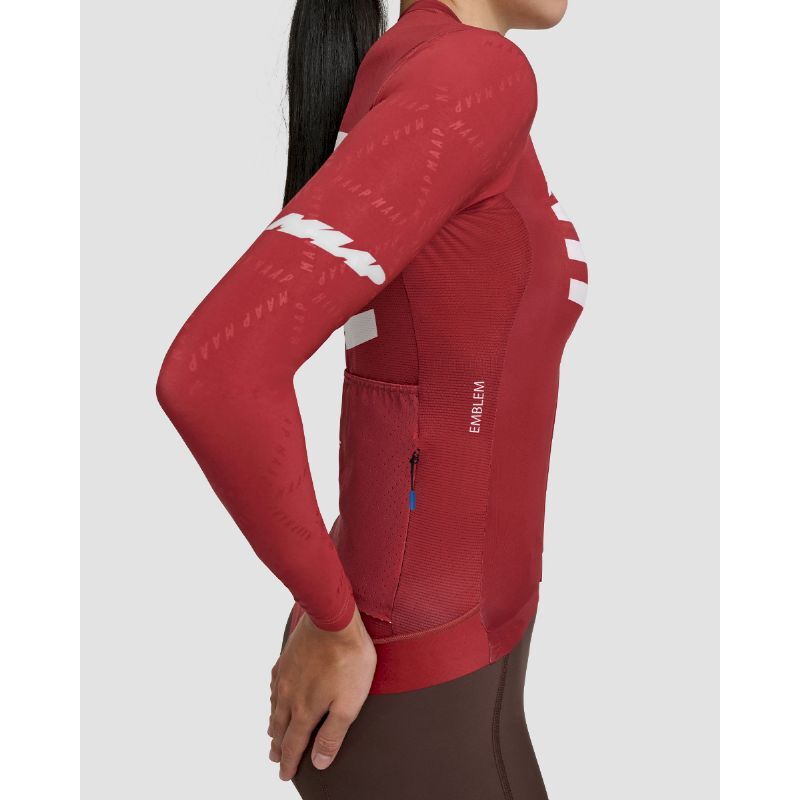 Women's Emblem Pro Hex LS Jersey - Maillot vélo femme