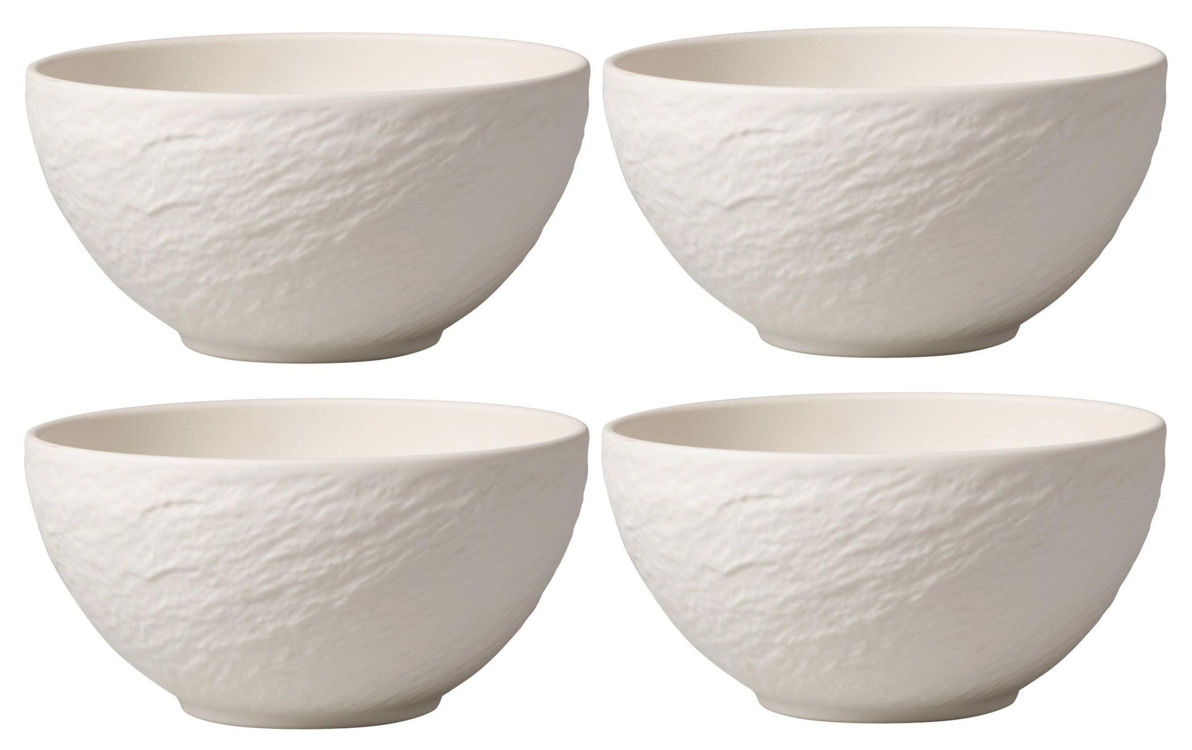 Villeroy & Boch Snackschale »Manufacture Rock« 4 Stk. aus Porzellan