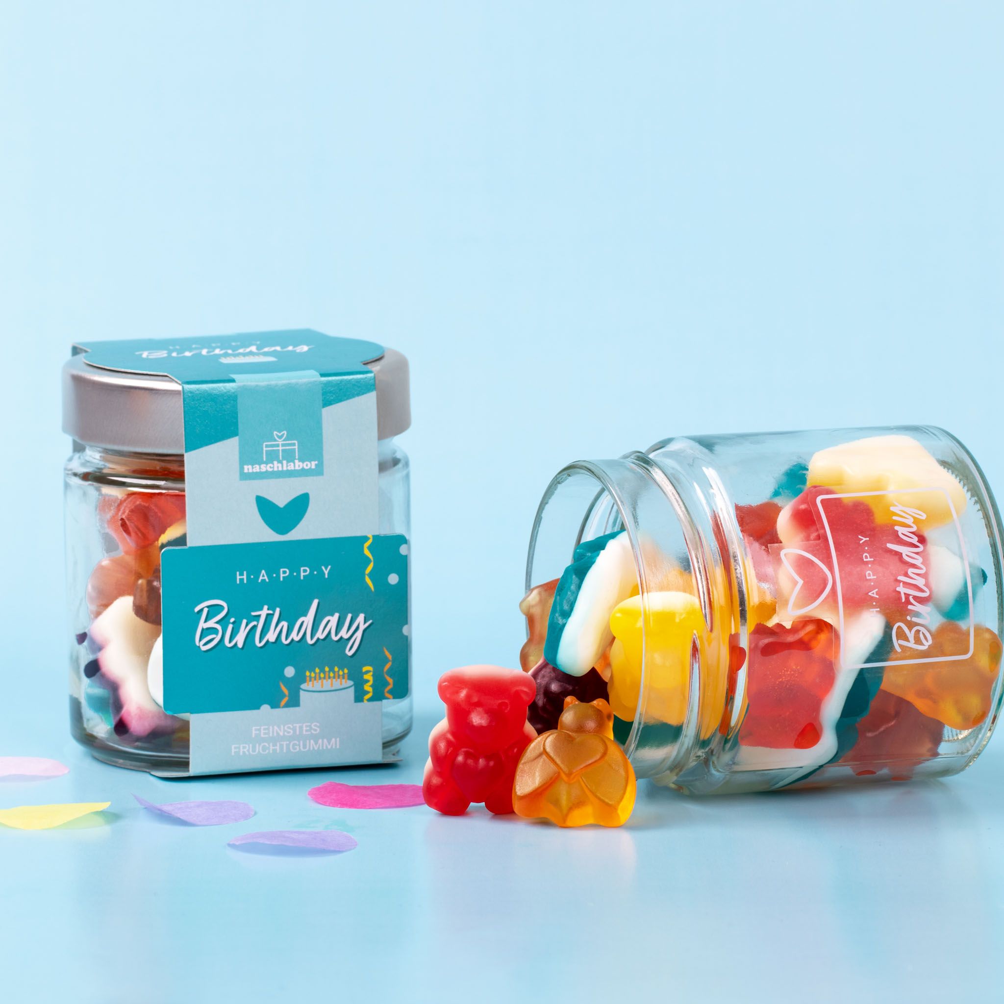 naschlabor Fruchtgummi Happy Birthday