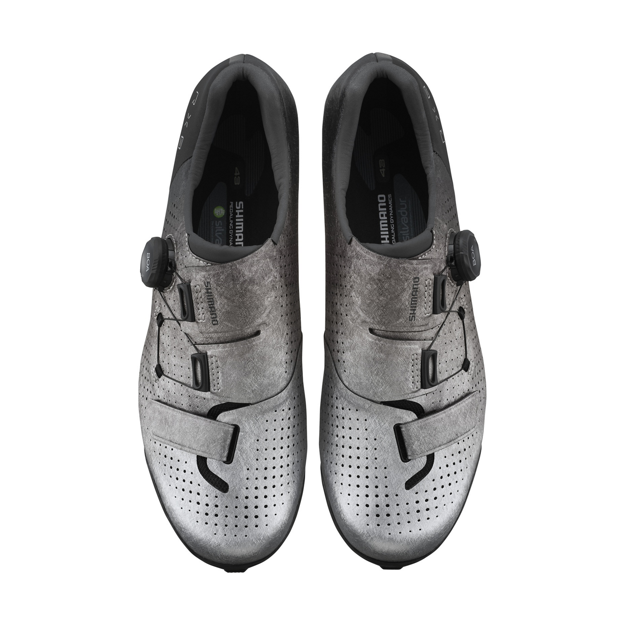Shimano RX801 Gravelbikeschoenen Zilver Heren