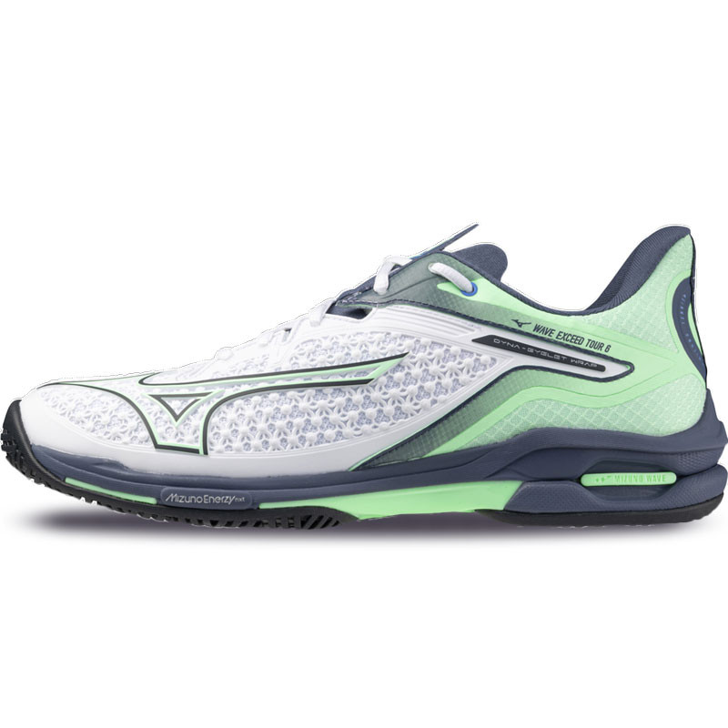 Mizuno Wave Exceed Tour 6 All Court blanc-vert