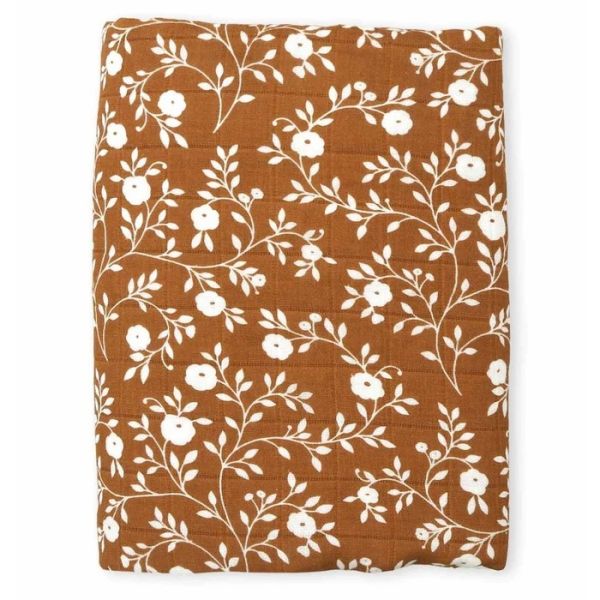 A Little Lovely Company Hydrofiele Doek XL – Blossom – Caramel