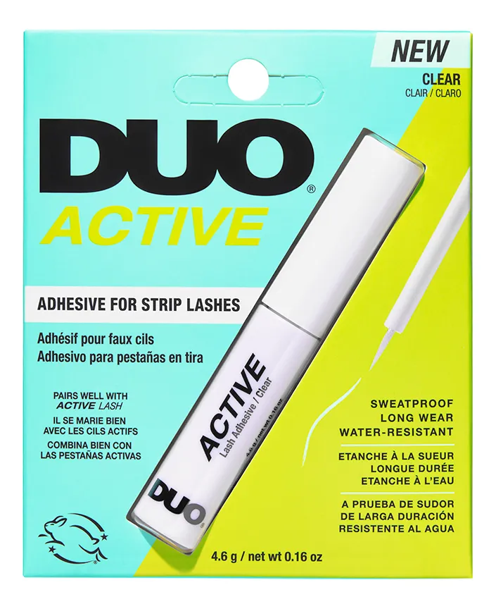 DUO Active Brush On Vippelim Clear - 4,6 g.