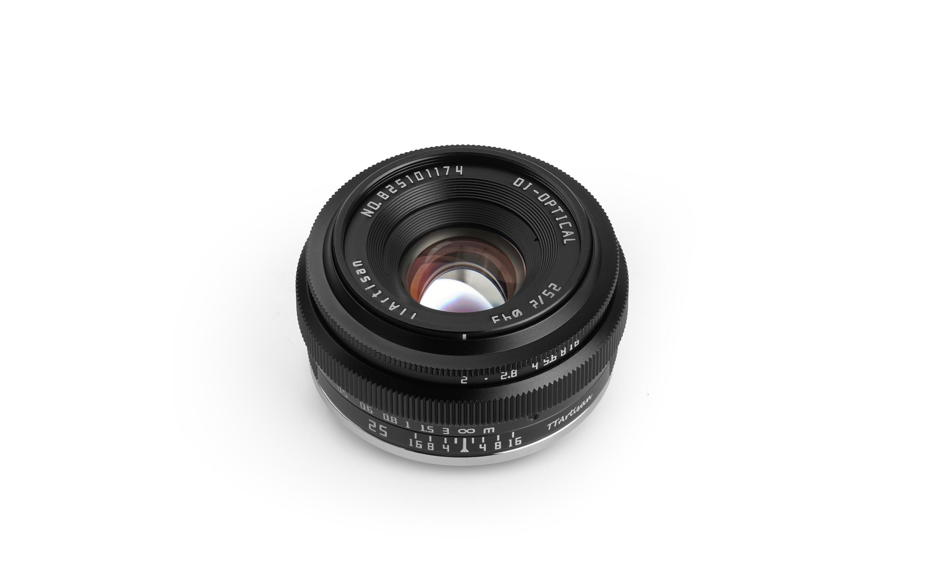 Festbrennweite APS-C 25mm F/2 – Nikon ZKompaktes und unauffälliges, flaches, manuelles Objektiv