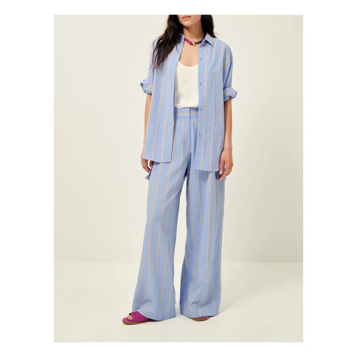 Sessùn Chemise Celona Rayures | Bleu