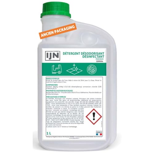 Détergent Désinfectant Désodorisant Fraîcheur Paredes Access flacon doseur de 1L