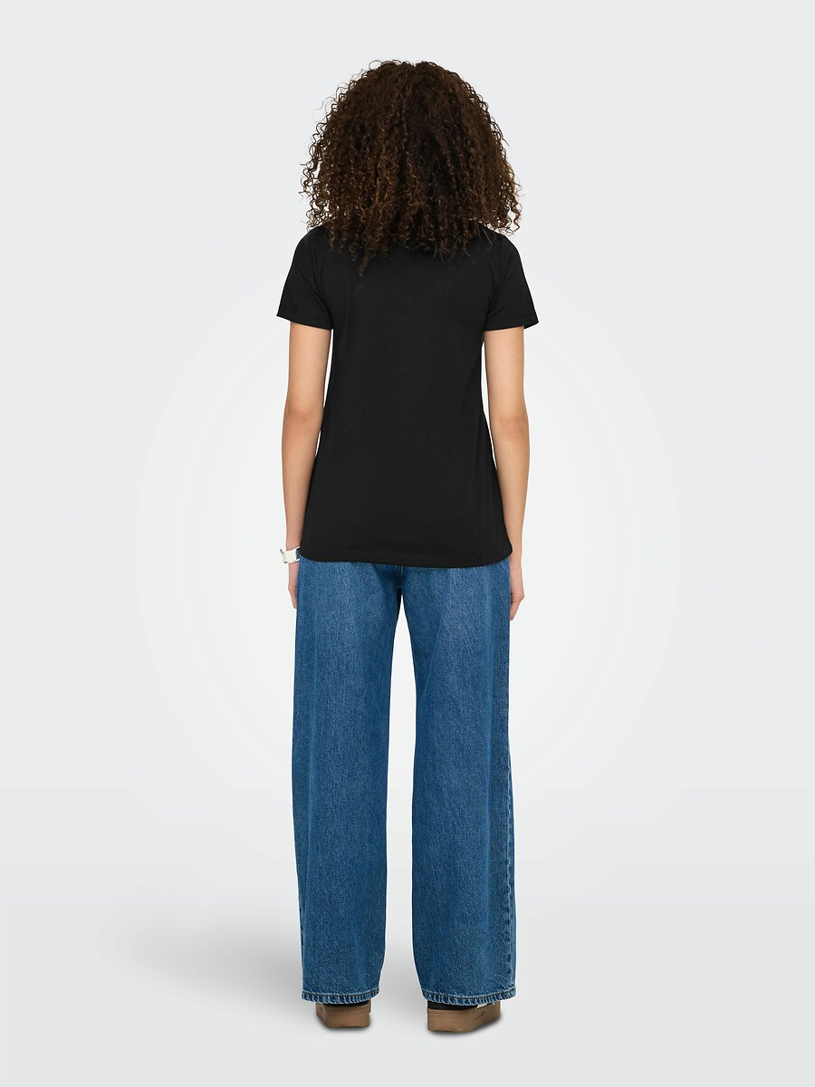 JDY<br>Camiseta com decote em V