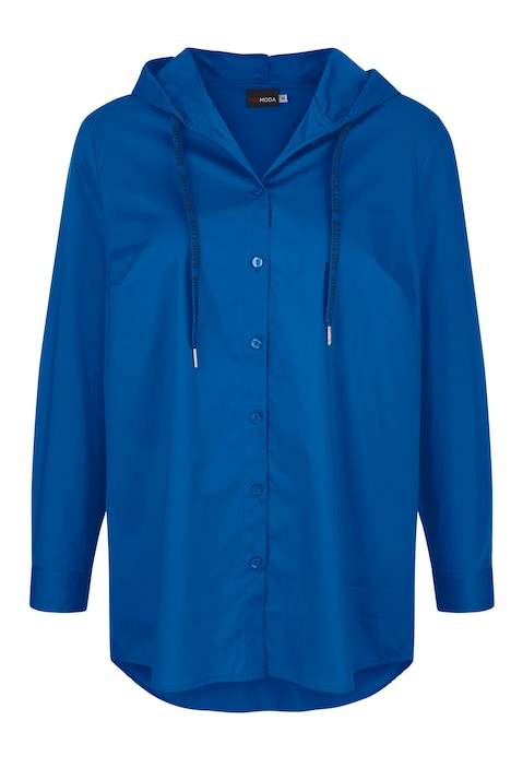 Bluse, Kapuze, Langarm