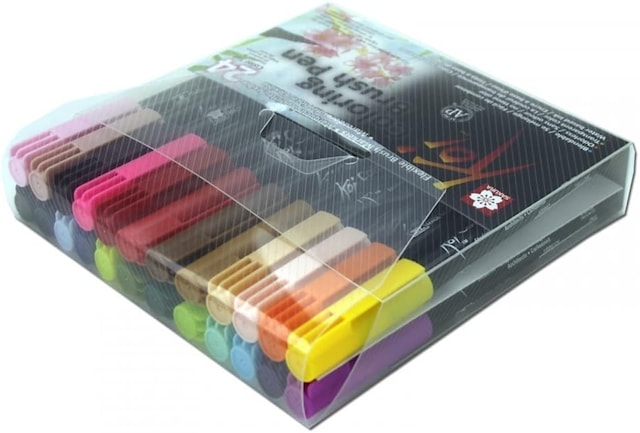 Sakura Koi Coloring Brush Pen 24-sett