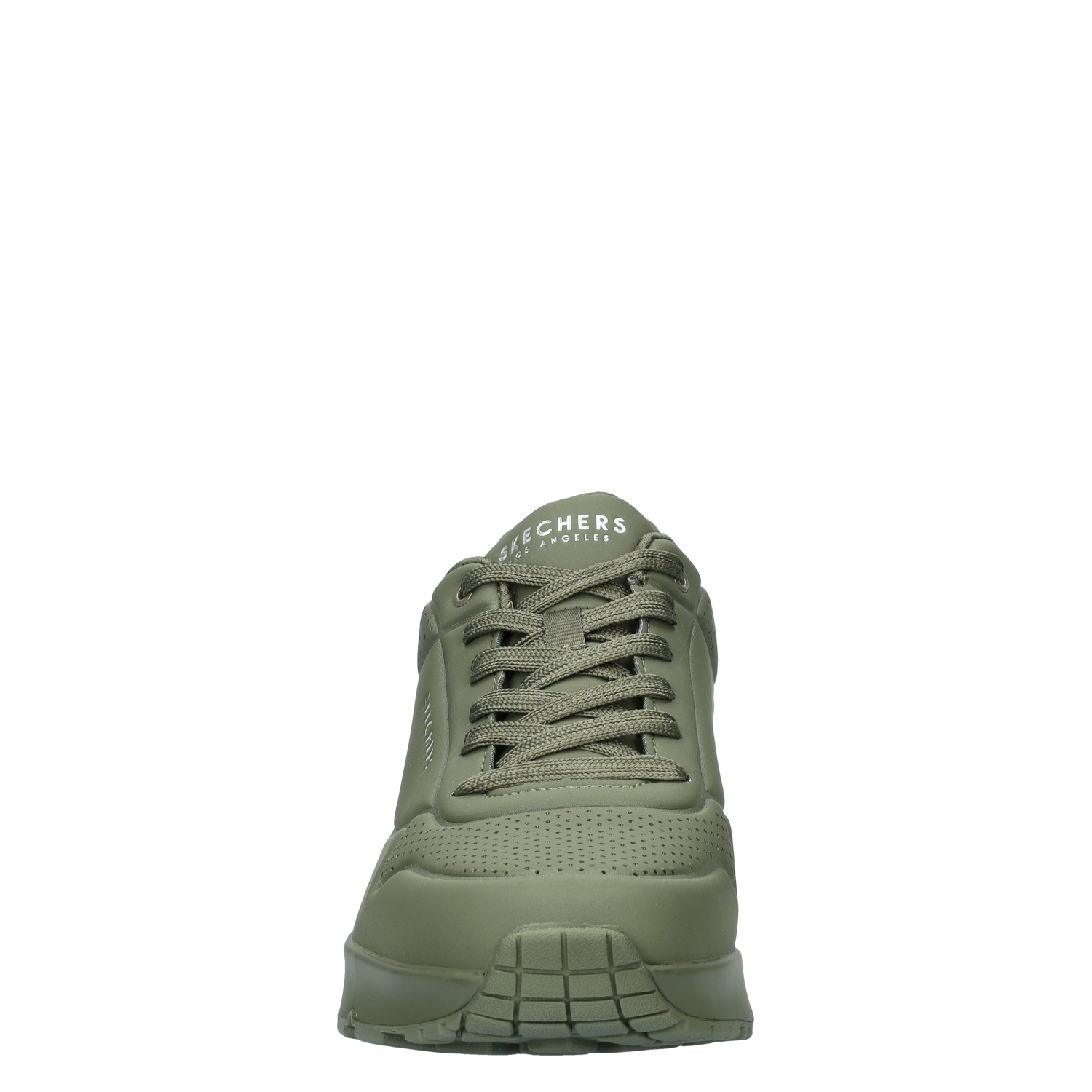 Street Uno heren sneaker Skechers Groen