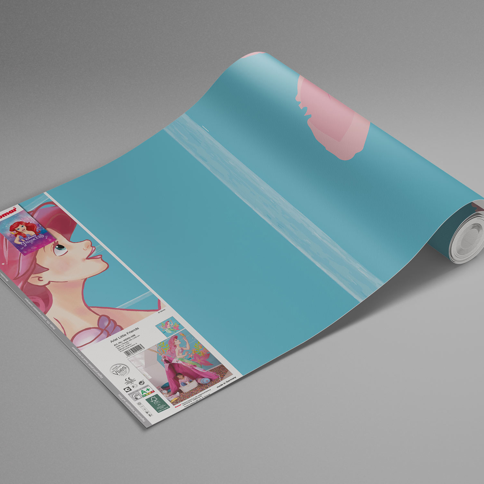 Vlies-Fototapete ARIEL LITTLE FRIENDS - bunt - 250x250 cm