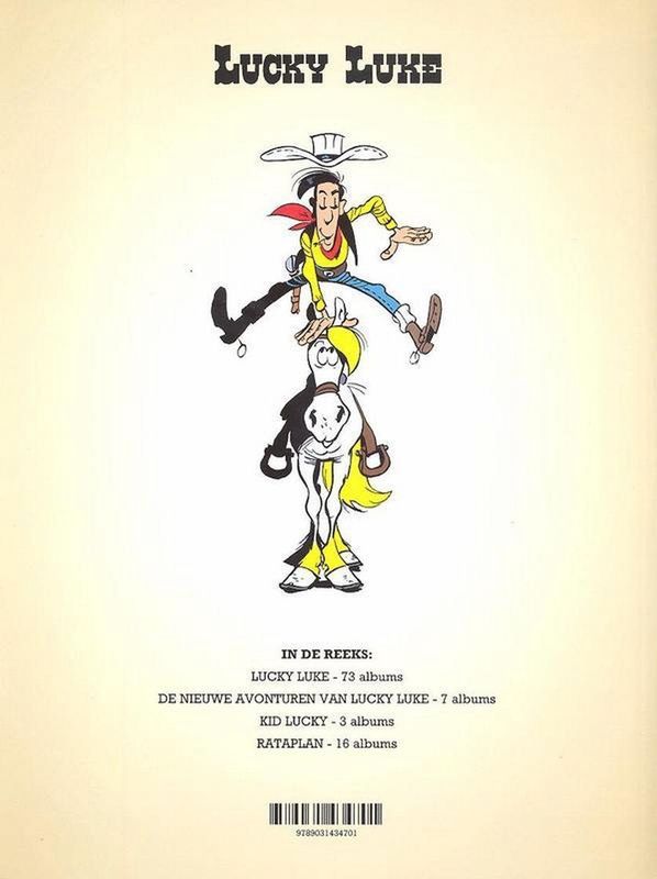 Boek - Lucky Luke - Paardenrennen - Avontuur - Nederlands