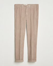 Briglia 1949 Slim Fit Corduroy Trousers Black