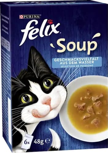 Felix Soup Geschmacksvielfalt aus dem Wasser Multipack
