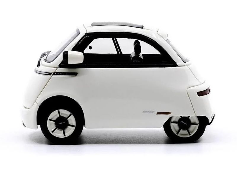 ACE PKW Microlino Urban santorini 1:43 Kompakter Roller in elegantem Weiss